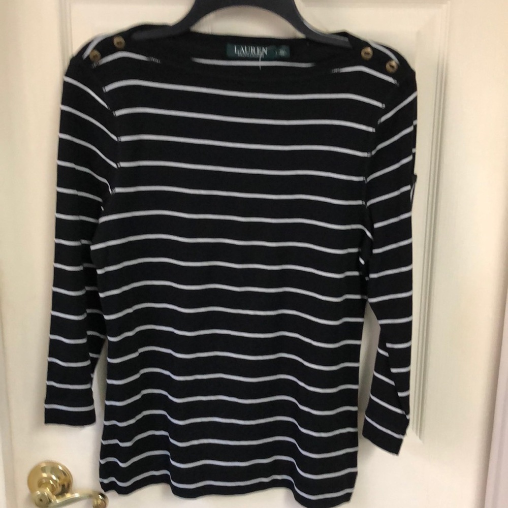 NWT -$$$  Lauren Ralph Lauren Women’s Classic Top.